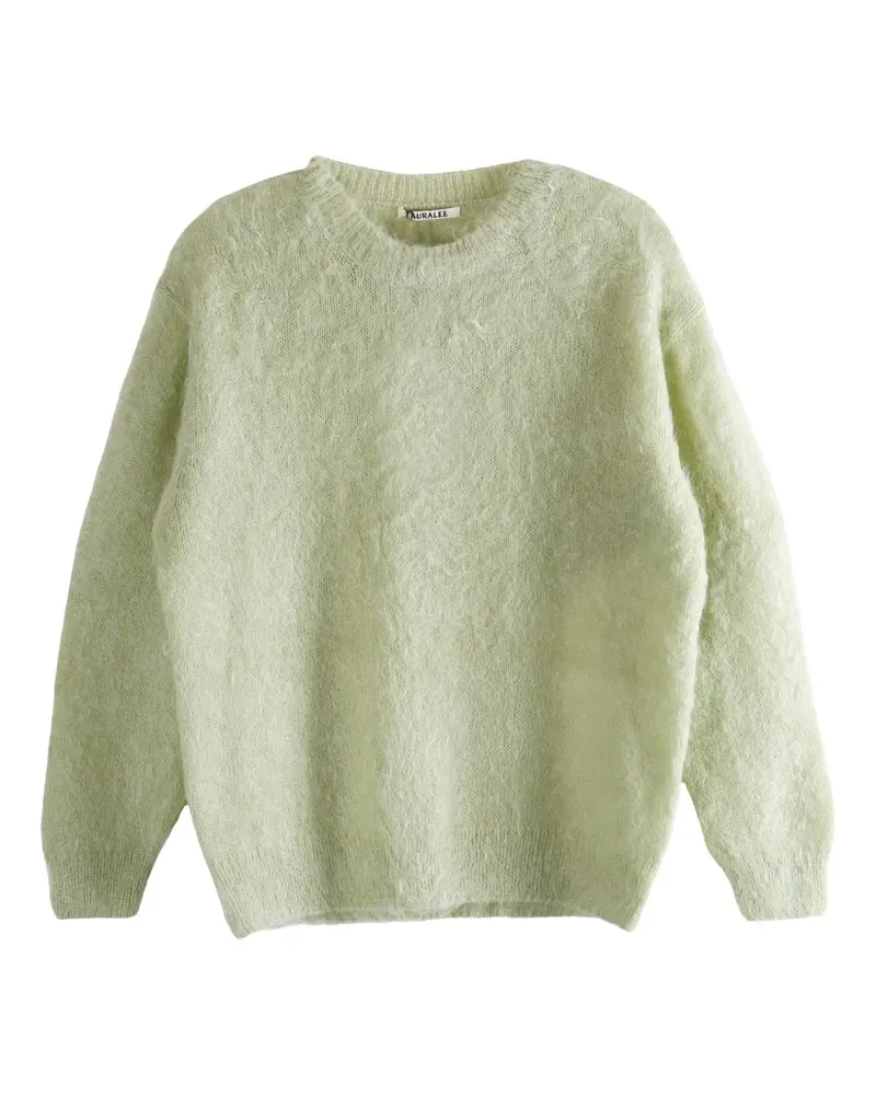 AURALEE crew-neck sweater - Grün Grün