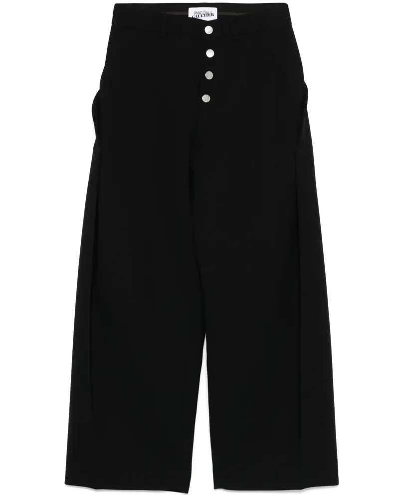 Jean Paul Gaultier Klassische Hose - Schwarz Schwarz