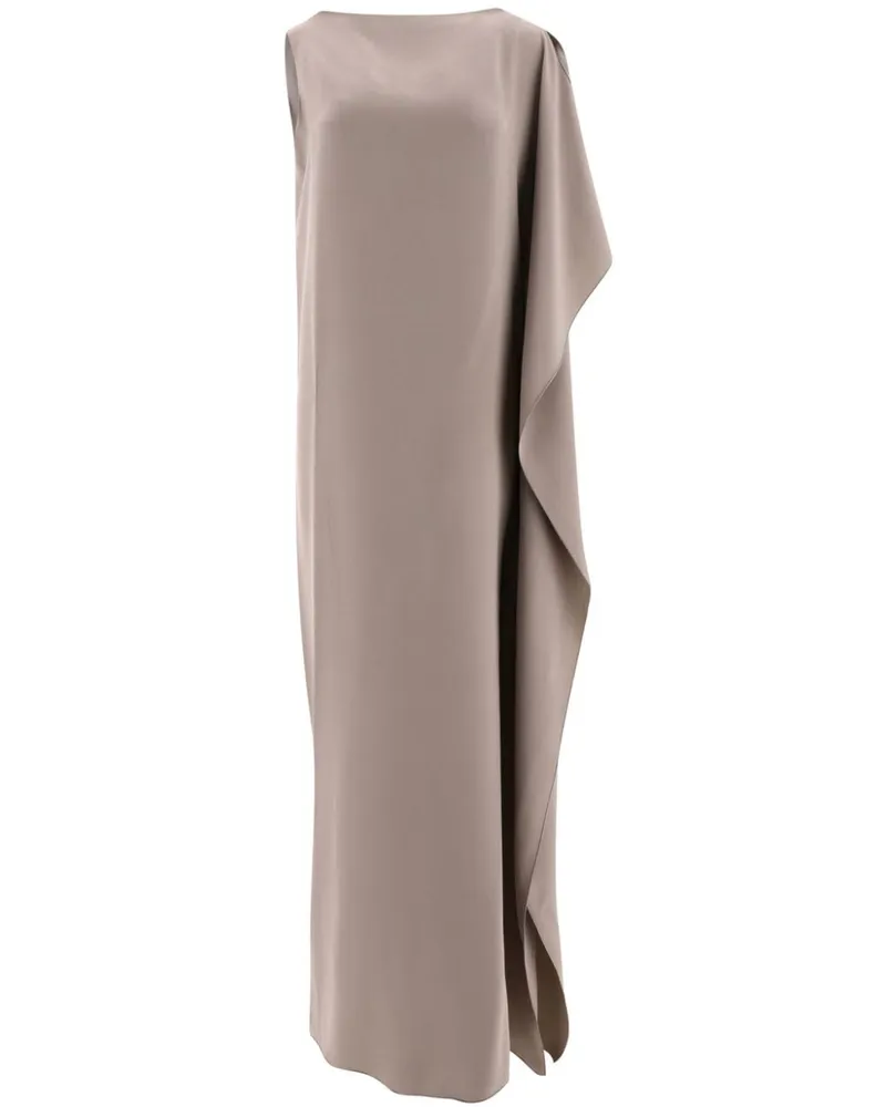 Max Mara Bora Maxikleid - Grau Grau