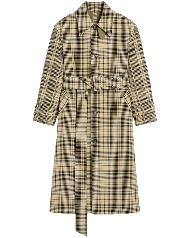 AMI Paris Mac Trenchcoat - Nude Nude