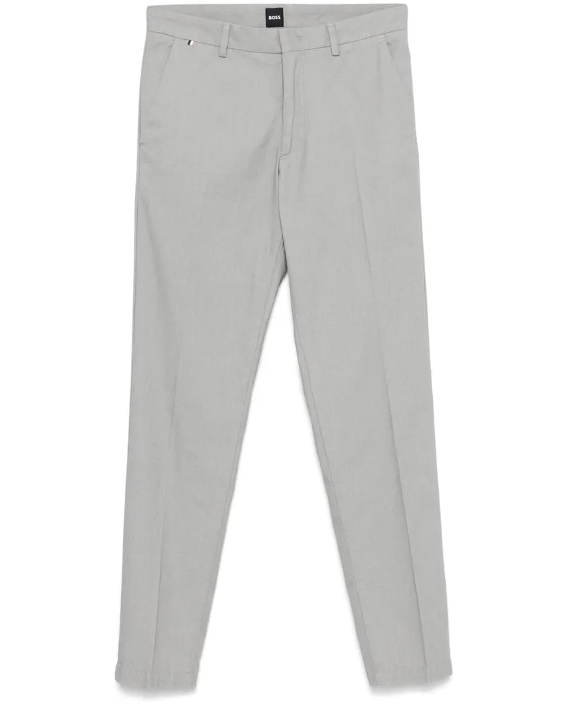 HUGO BOSS Schmale Chino - Grau Grau