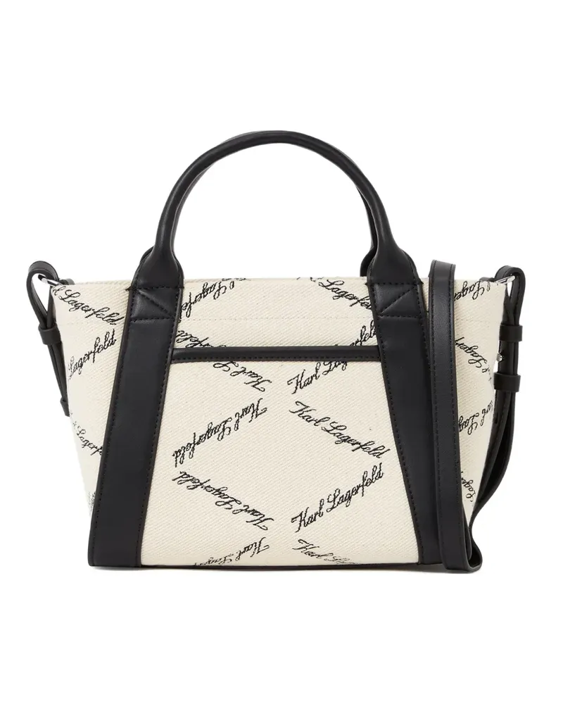 Karl Lagerfeld Kleiner K/Ville Tote Bag - Nude Nude