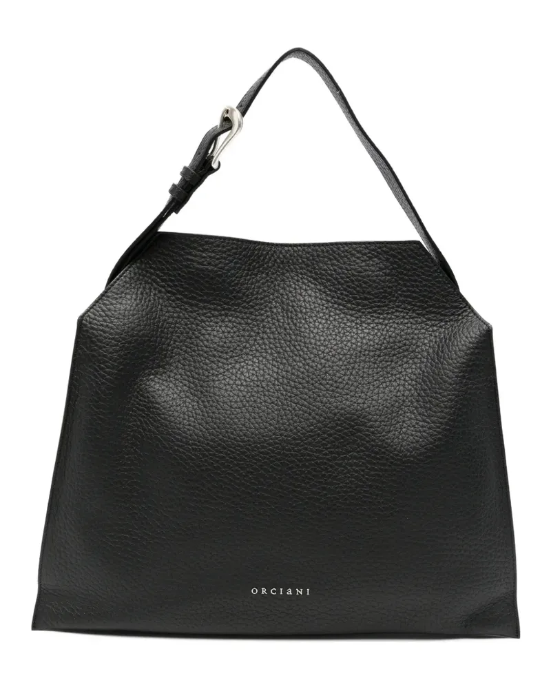 Orciani medium Trinity Soft shoulder bag - Schwarz Schwarz