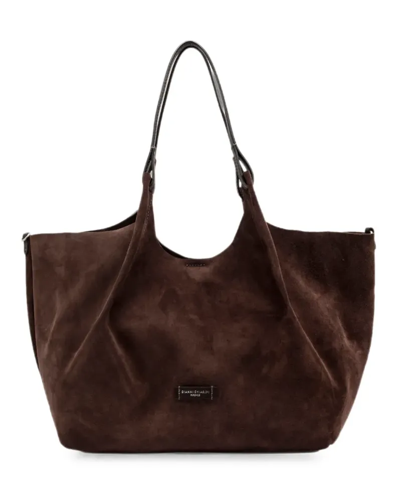 Gianni Chiarini large Dua shoulder bag - Braun Braun