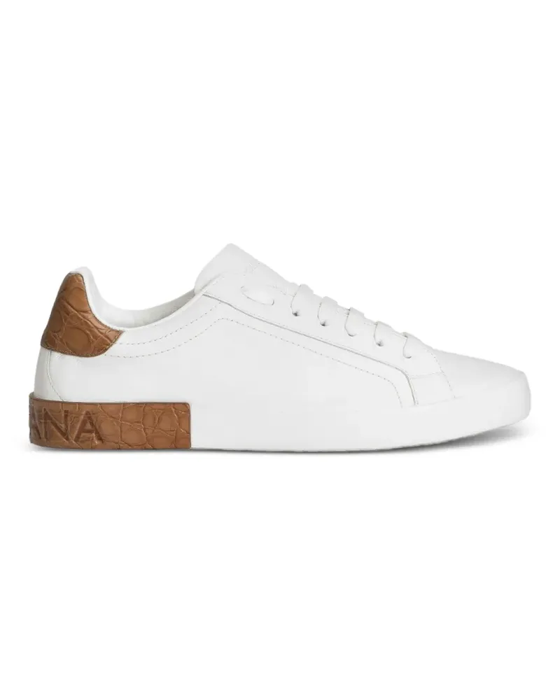 Dolce & Gabbana Portofino Sneakers - Weiß Weiß