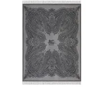 Decke aus Jacquard - Grau
