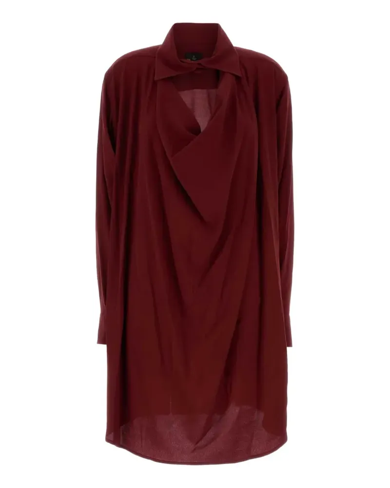 Vivienne Westwood Square draped mini dress - Rot Rot