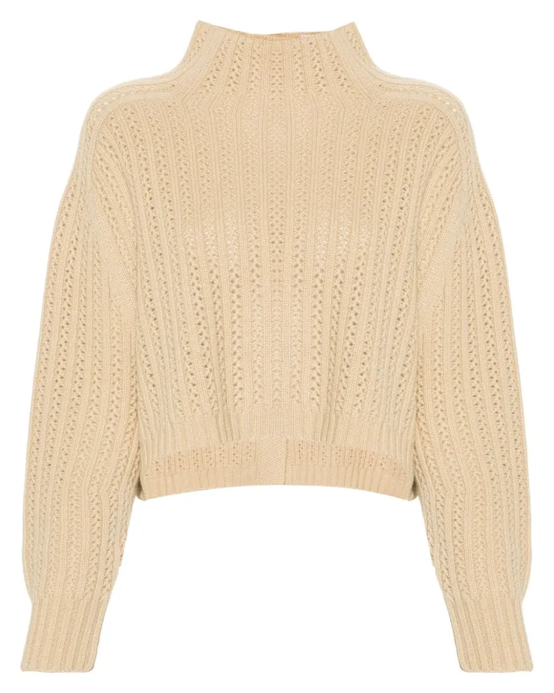Max Mara Cardigan aus Trikotstrick - Nude Nude