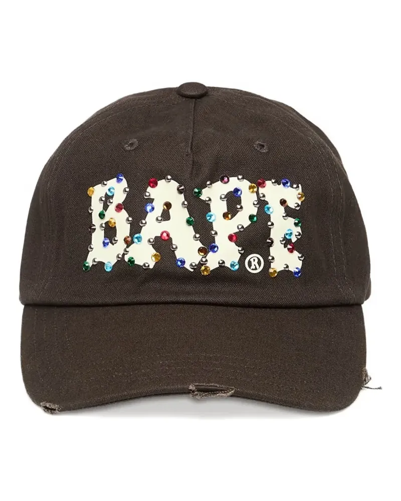 BAPE color stone panel cap - Braun Braun