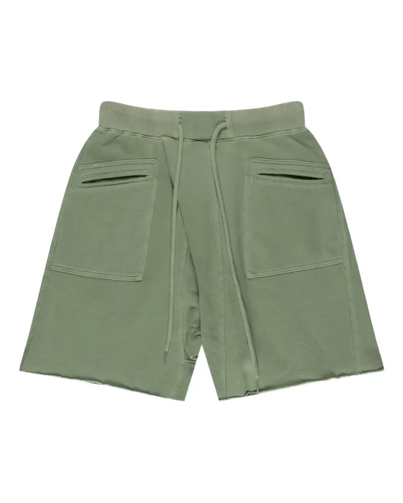 R13 drawstring-waistband shorts - Grün Grün