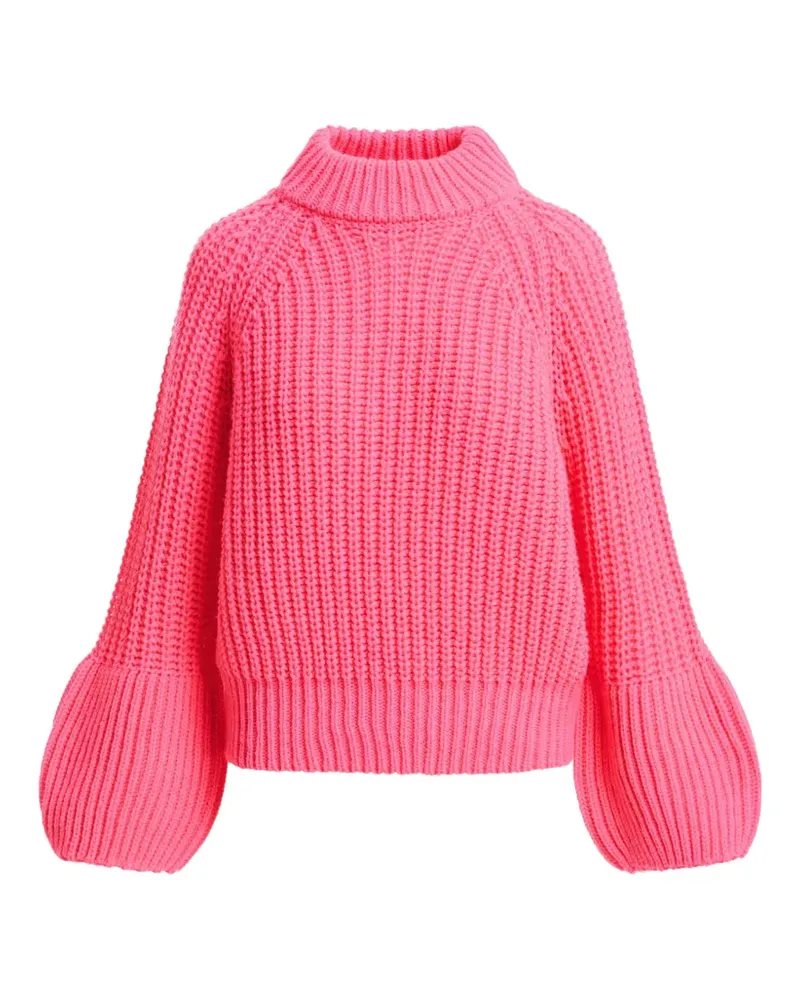 Essentiel Kristian Rollkragenpullover - Rosa Rosa