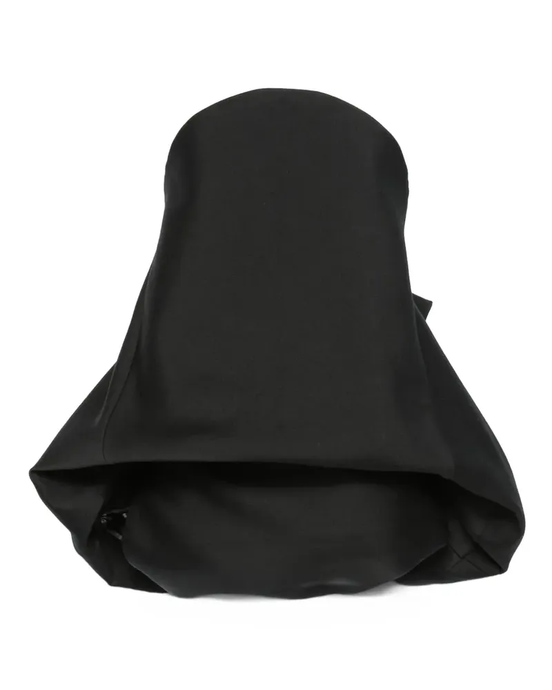 Balenciaga mini bow-detail balloon dress - Schwarz Schwarz