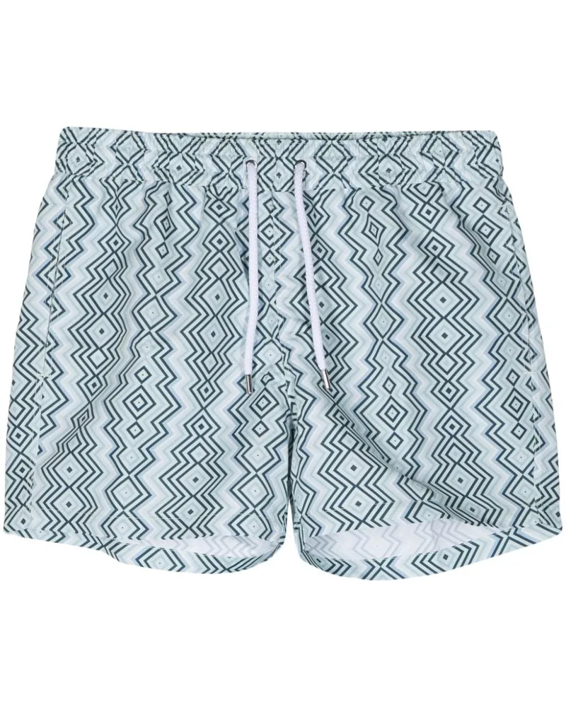 Frescobol Carioca Angra Sport Badeshorts - Grün Grün