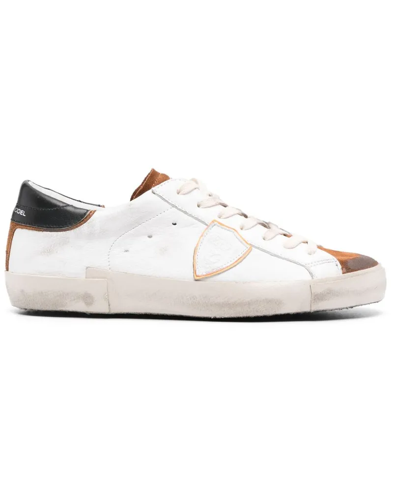 Philippe Model Prsx Sneakers aus Leder - Weiß Weiß