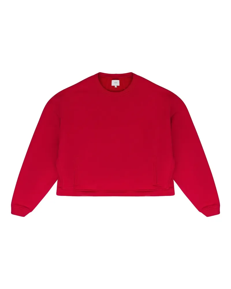 RHUDE Sweatshirt mit Rundhalsausschnitt - Rot Rot