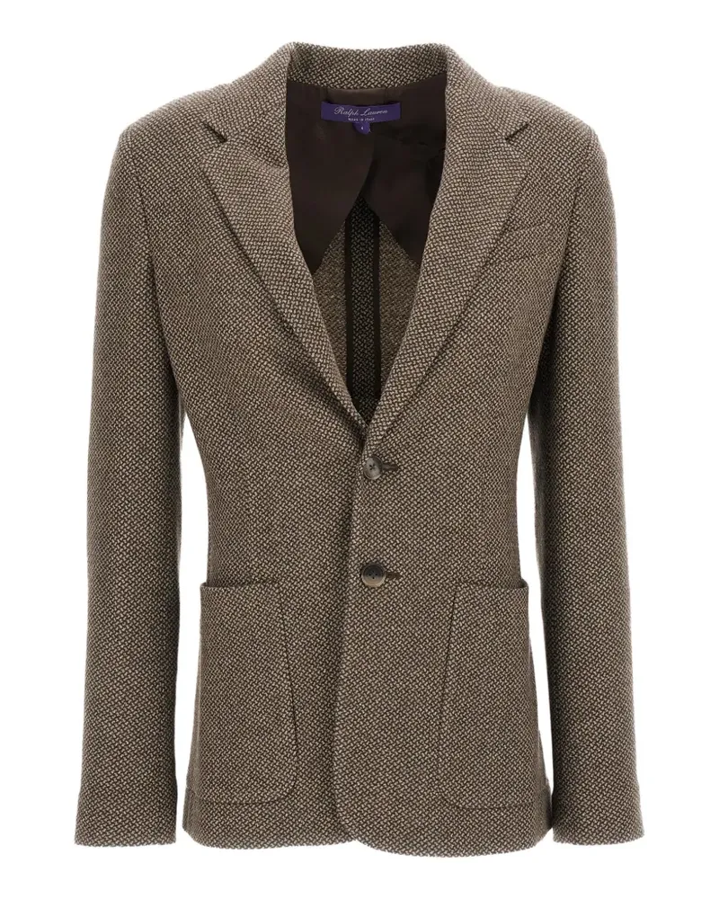 Ralph Lauren Hailey single-breasted jacket - Braun Braun