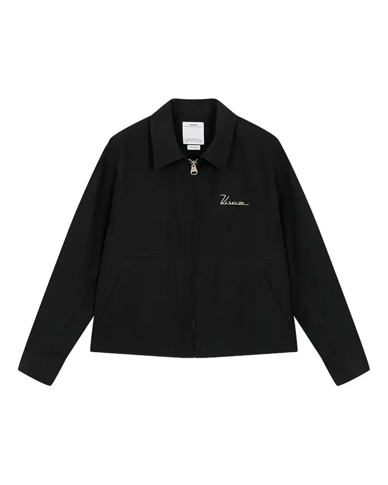 Visvim Somer Swing Jacke mit Reißverschluss - Schwarz Schwarz