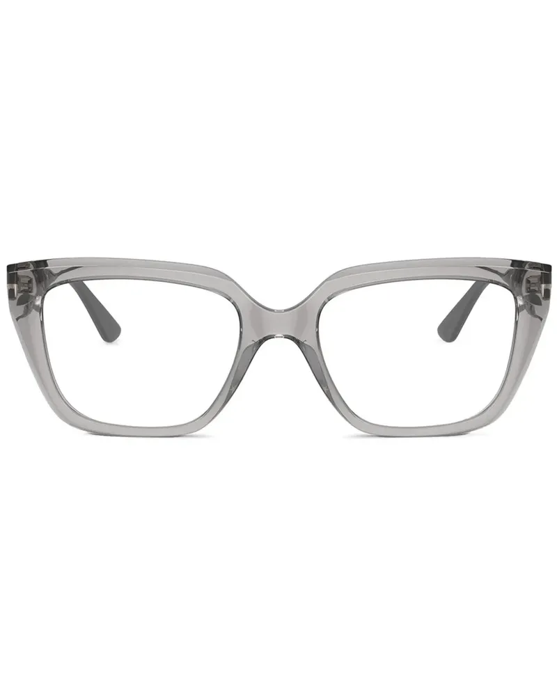 Vogue Brille mit eckigem Gestell - Grau Grau