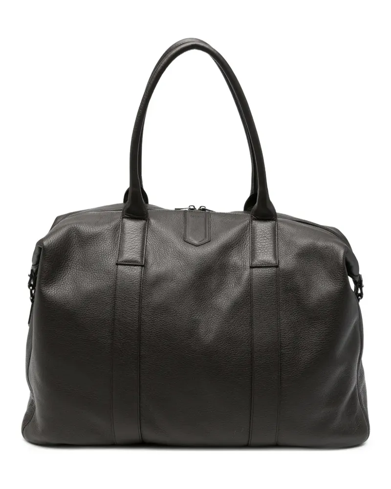 Canali Reisetasche aus Leder - Braun Braun