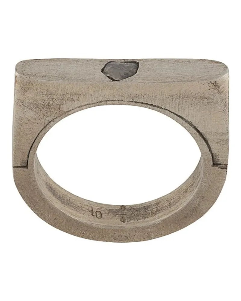 Parts Of Four Sistema' Ring, 4mm - Silber Silber
