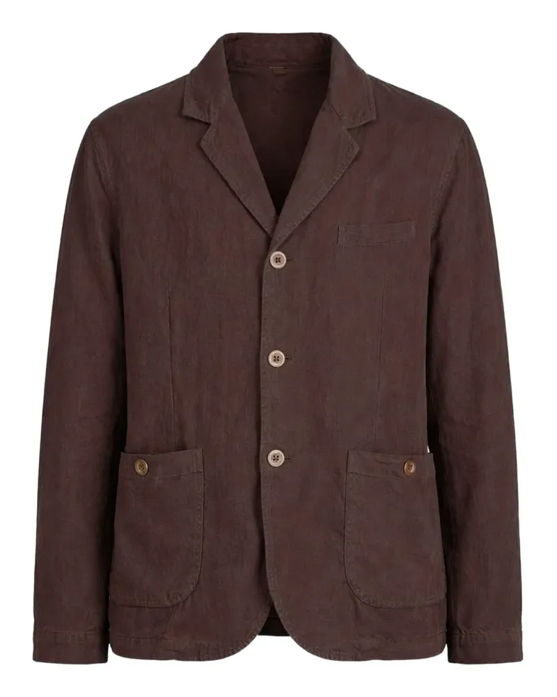 Casey Casey flap-pocket shirt jacket - Braun Braun