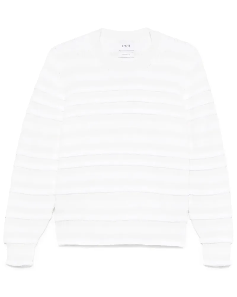 Barrie Gestreifter Pullover - Nude Nude
