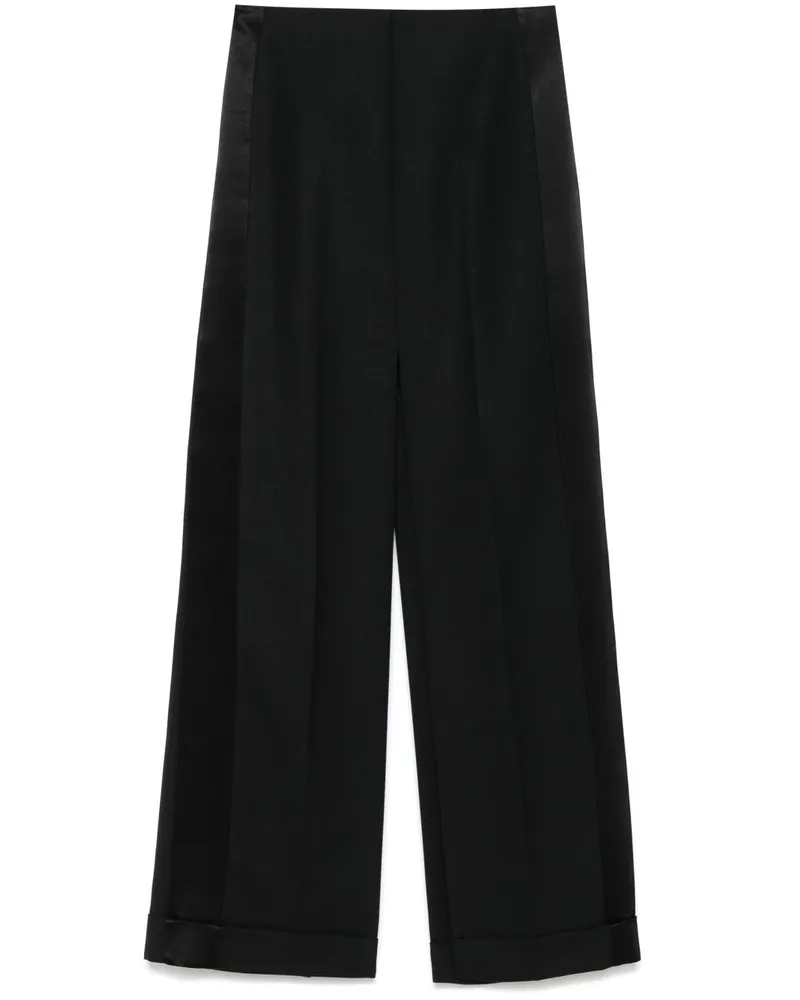 Pinko Maxirock mit Schlitz - Schwarz Schwarz