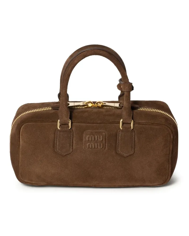 Miu Miu Arcadie Tote Bag - Braun Braun