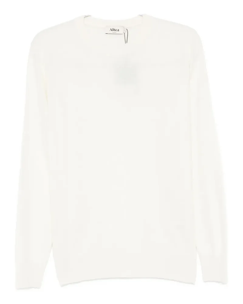 Altea Kaschmirpullover mit rundem Ausschnitt - Nude Nude