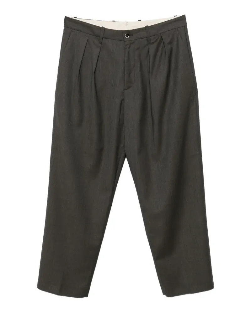 nine:inthe:morning Klassische Bundfaltenhose - Braun Braun