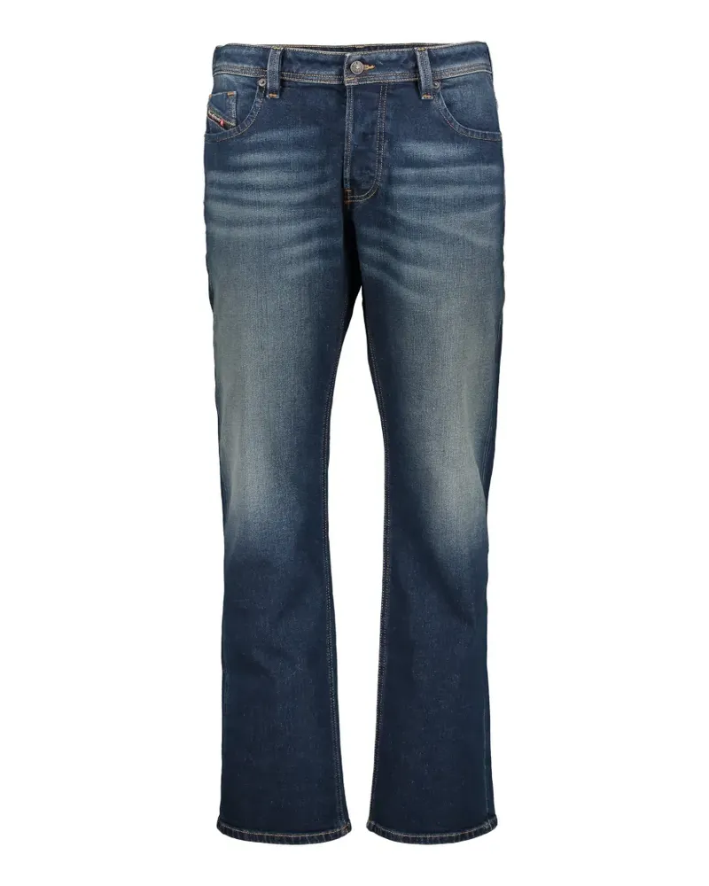 Diesel logo-patch jeans - Blau Blau