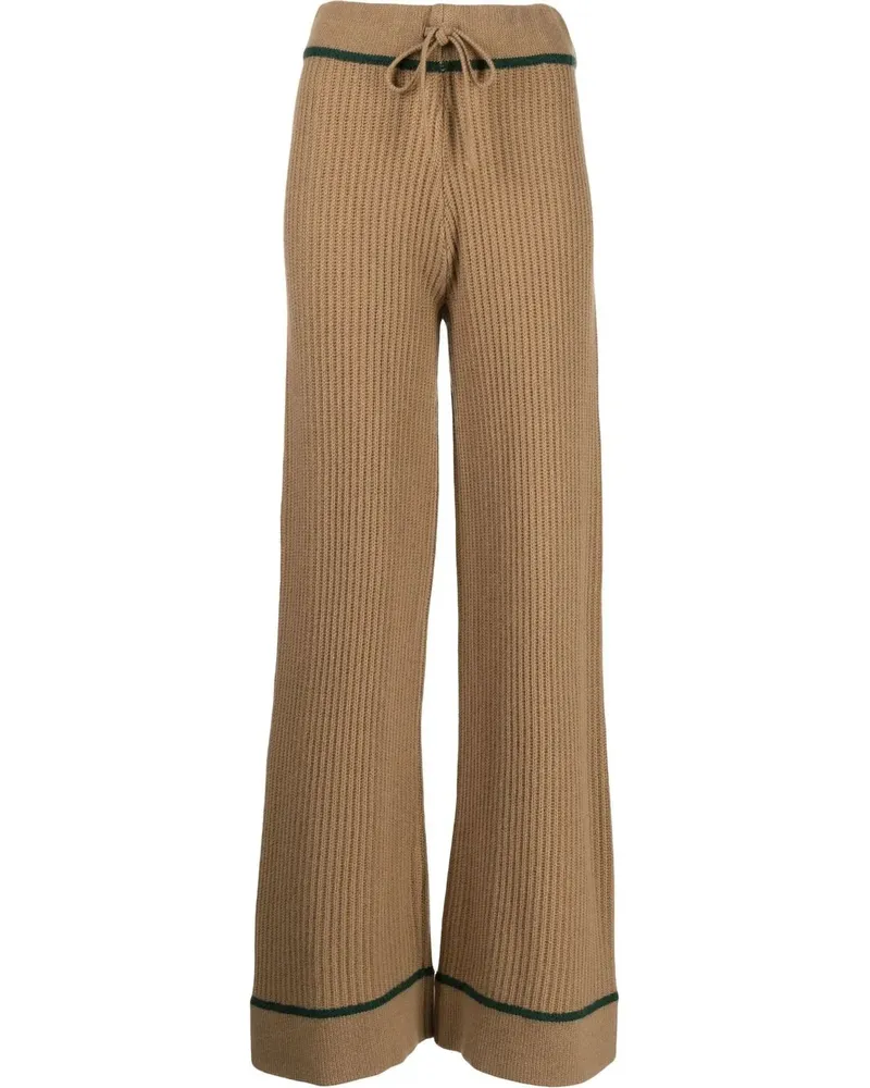Madeleine Thompson Veronica Hose - Braun Braun
