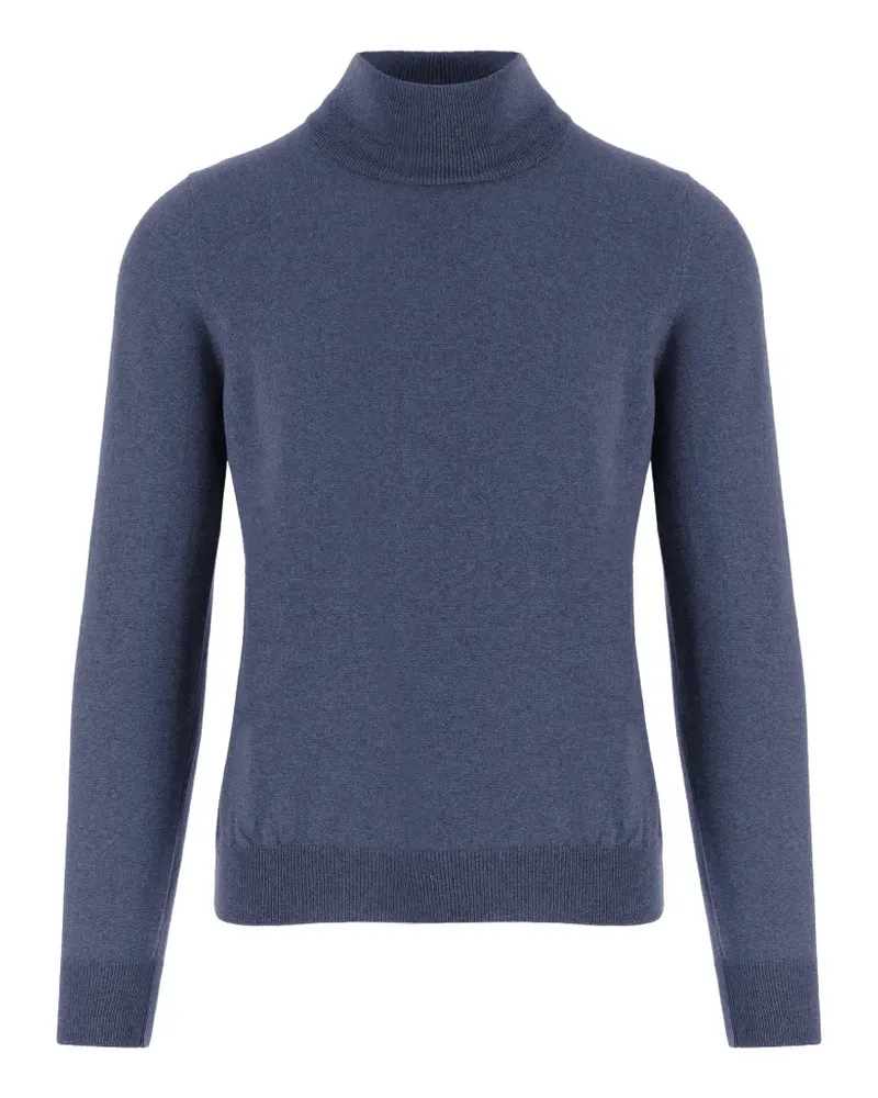 Tagliatore Miles Pullover mit Stehkragen - Blau Blau