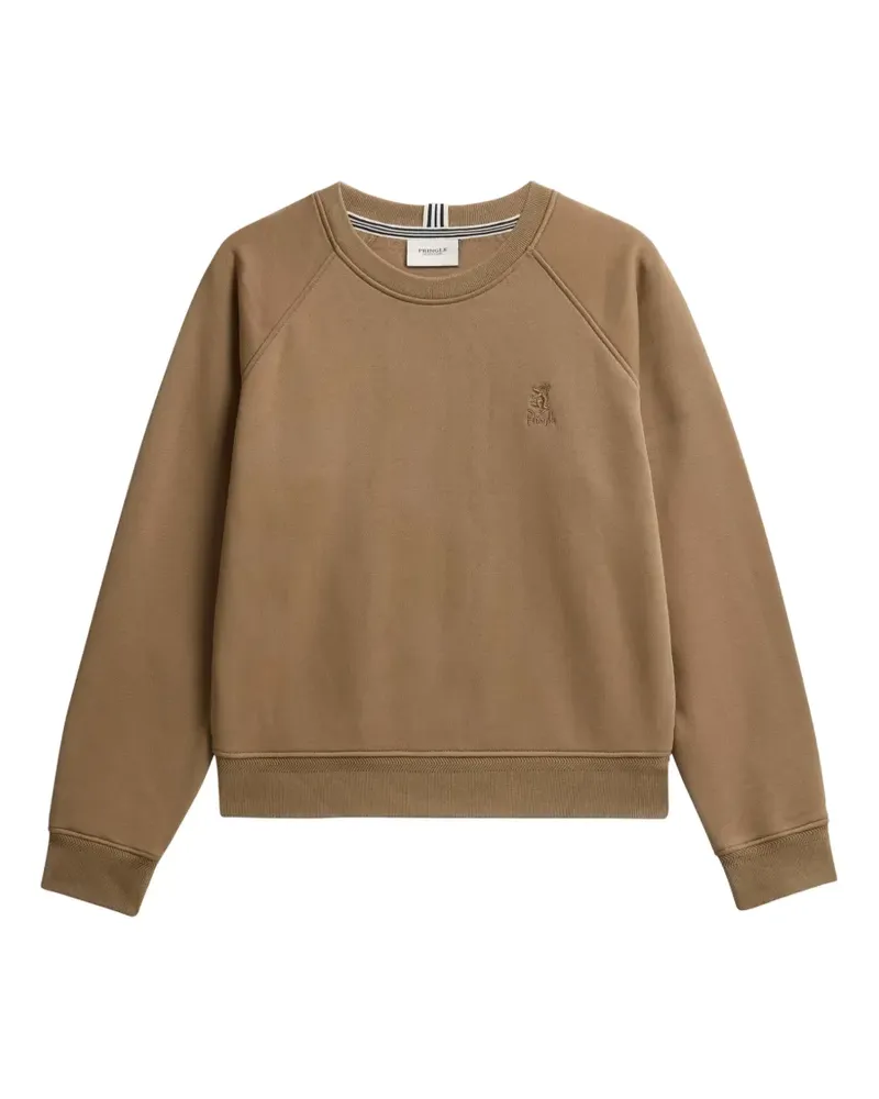 Pringle of Scotland Sweatshirt mit Raglanärmeln - Braun Braun