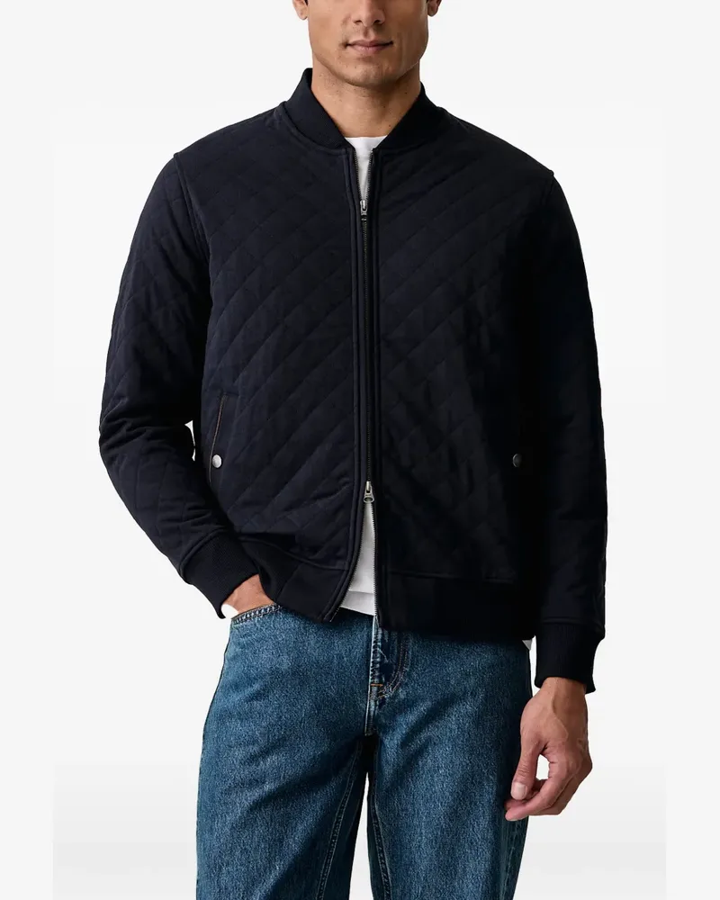 Gant quilted bomber jacket - Blau Blau