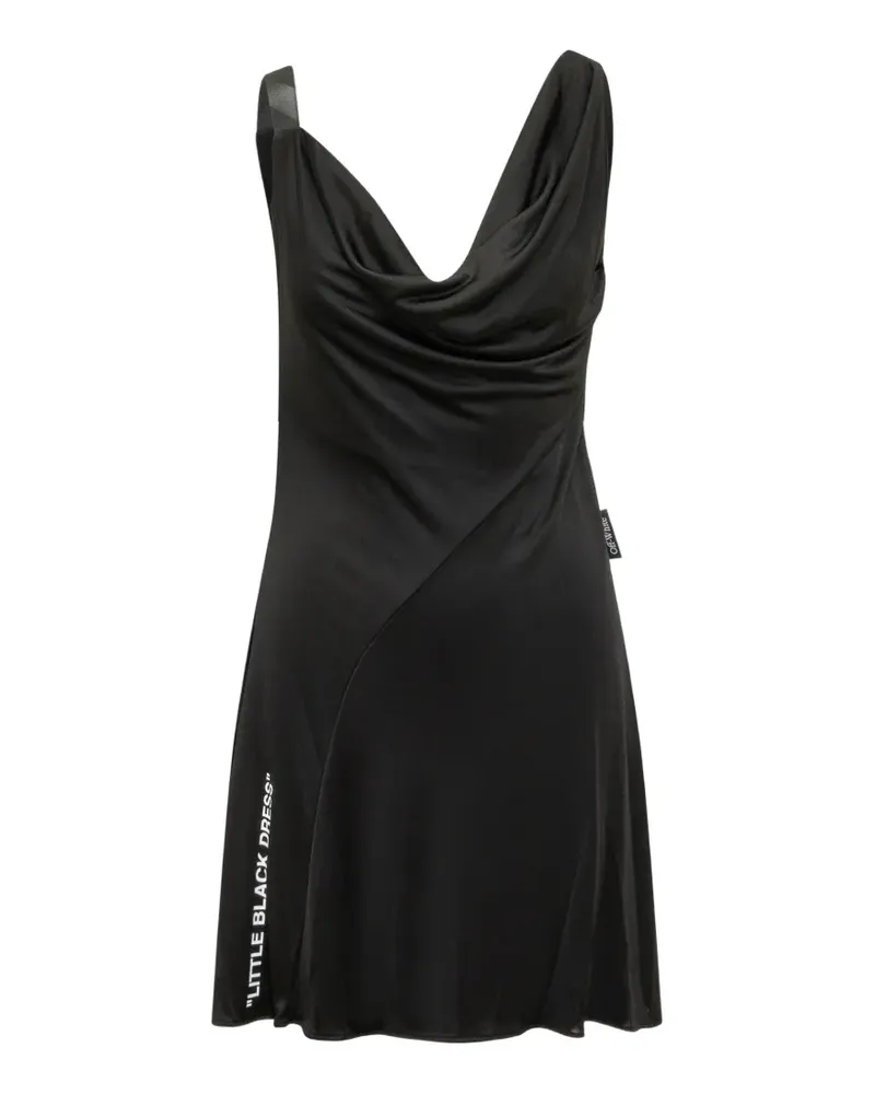 OFF-WHITE Jer Kleid - Schwarz Schwarz