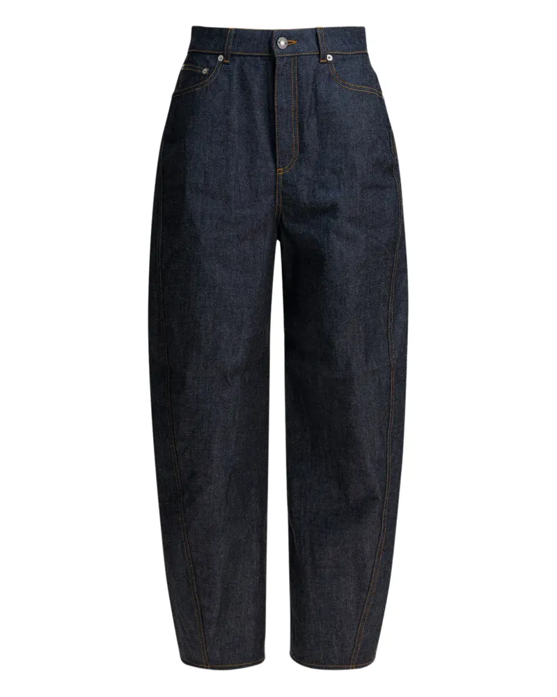 Givenchy Jeans mit Ziernähten - Blau Blau