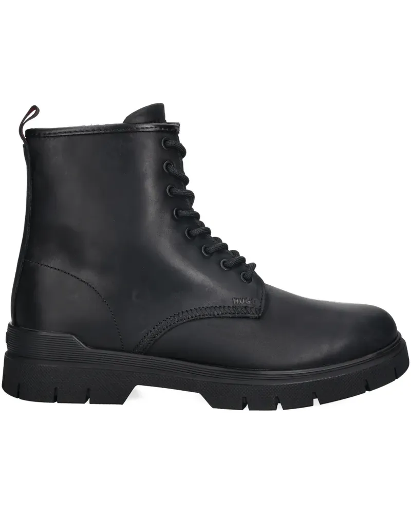 HUGO BOSS lace-up boots - Schwarz Schwarz