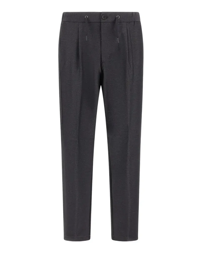 Herno Hose mit meliertem Effekt - Grau Grau