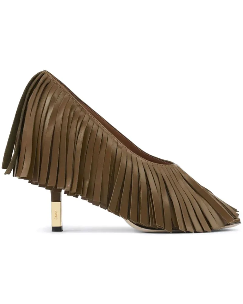 Chloé Mona Pumps 95mm - Grün Grün