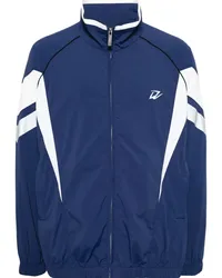 Izzue Jacke mit Kontrasteinsätzen Blau