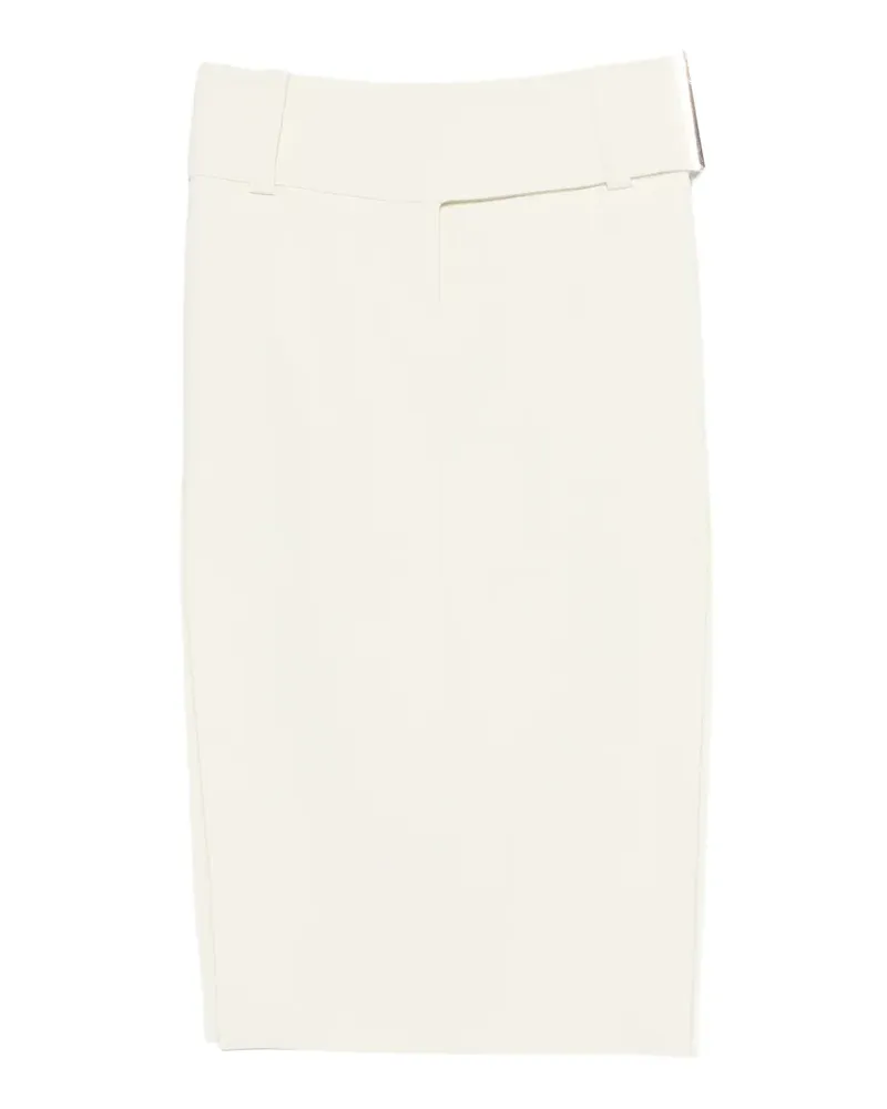 SPORTMAX straight midi skirt - Nude Nude