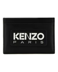 Kenzo Kartenetui mit Logo-Print Schwarz