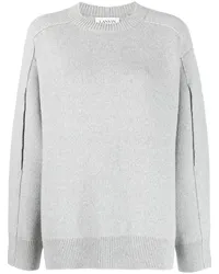 Lanvin Pullover mit rundem Ausschnitt Grau