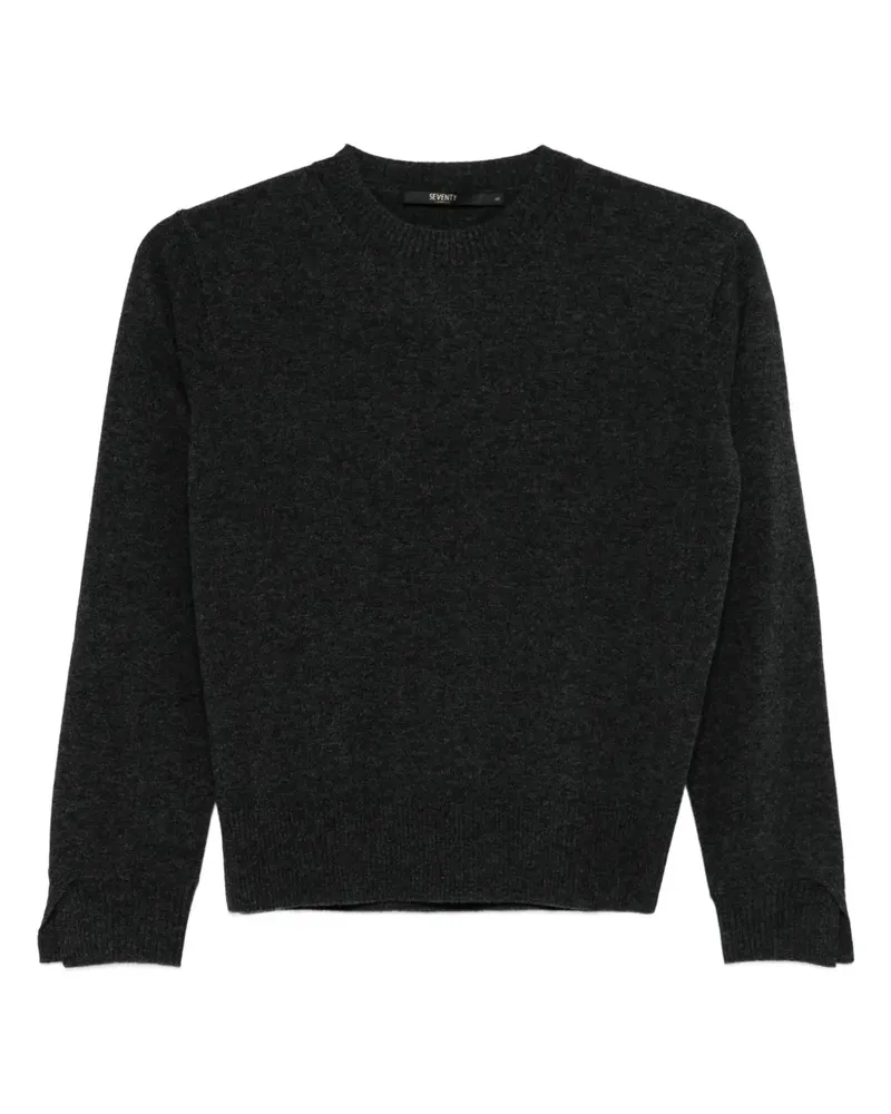 Seventy Klassischer Pullover - Grau Grau