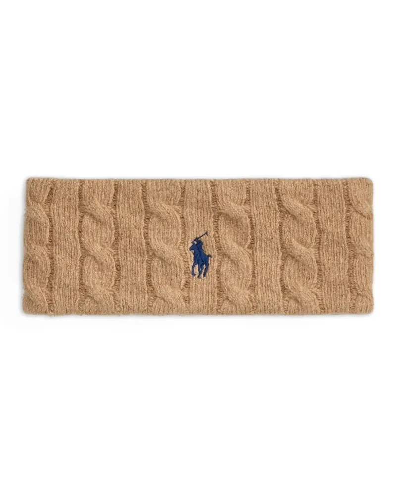 Ralph Lauren cable-knit headband - Nude Nude
