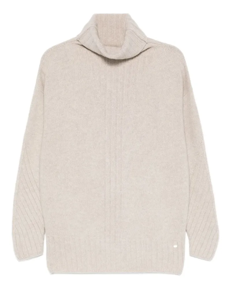 Herno Klassischer Rollkragenpullover - Nude Nude
