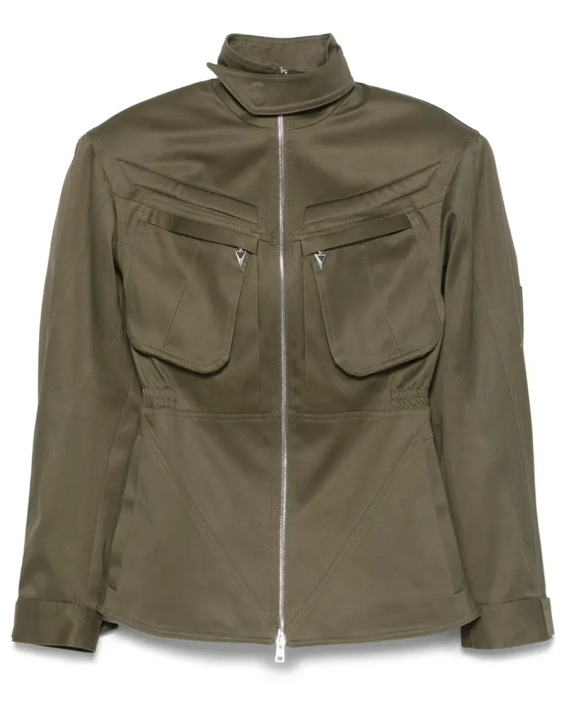 Thierry Mugler Cargo-Jacke - Grün Grün