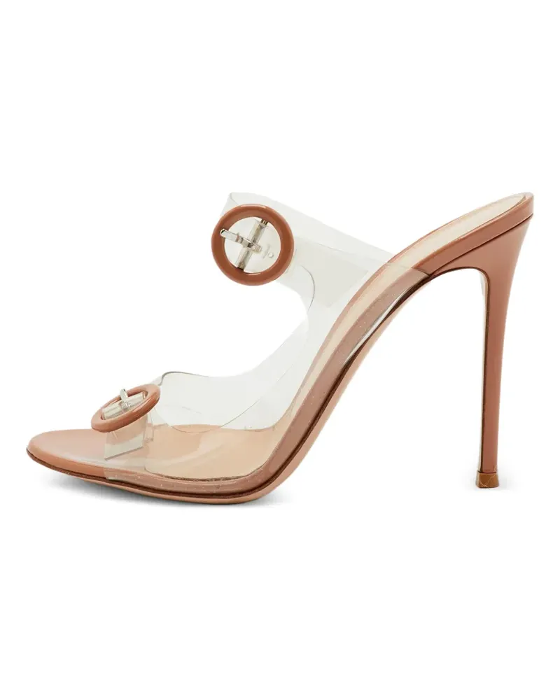 Gianvito Rossi Sandalen mit Schnalle - Weiß Weiß