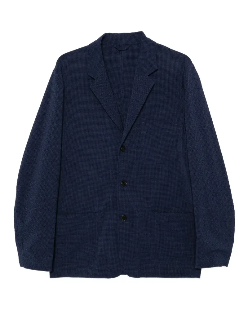 Paul Smith Sakko mit Hahnentrittmuster - Blau Blau